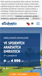 Mobile Screenshot of etravel.cz
