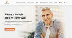 Desktop Screenshot of etravel.pl